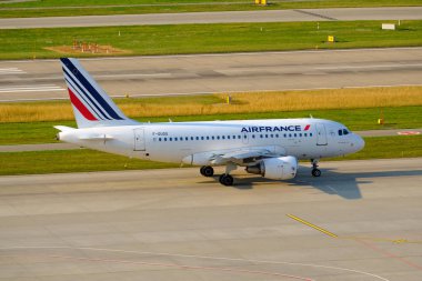 Airfrance havayolları uçak iniş gün zaman Uluslararası Havaalanı için hazırlanıyor