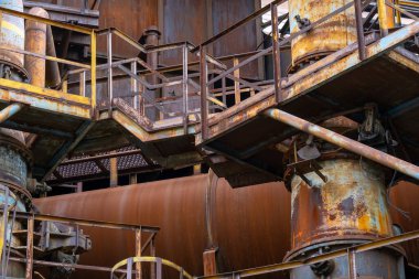 Siyah ve beyaz soyut endüstriyel arka plan