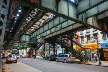 Brooklyn 'deki eski ulaşım metro altyapısı