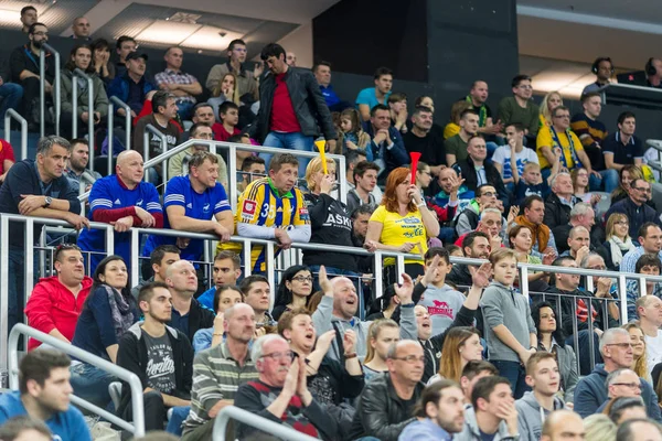 Liga dos Campeões Masculinos EHF 2016-17, fase Grupo (B). HC Zagreb PPD VS HC Zagreb PPD VS HC Celje Pivovarna Lasko Imagens De Bancos De Imagens Sem Royalties