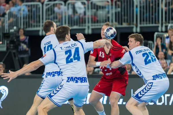 EHF erkekler Şampiyonlar Ligi 2016-17, son 16. HC Zagreb Ppd Vs Hc Veszprem.