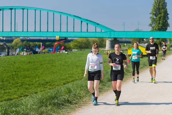 Savski Hendrix yarı maraton 2017. — Stok fotoğraf