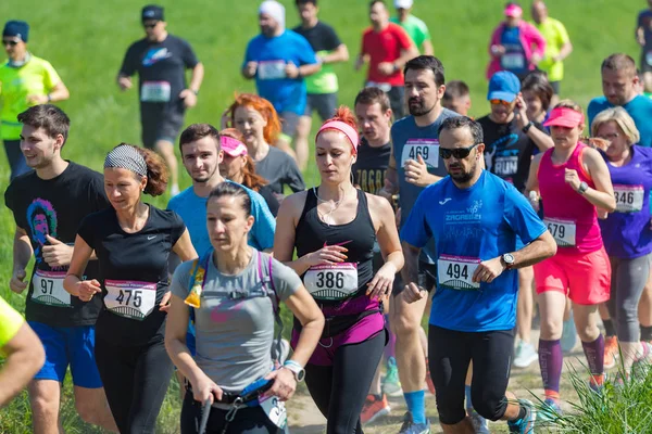 Savski Hendrix yarı maraton 2017. — Stok fotoğraf