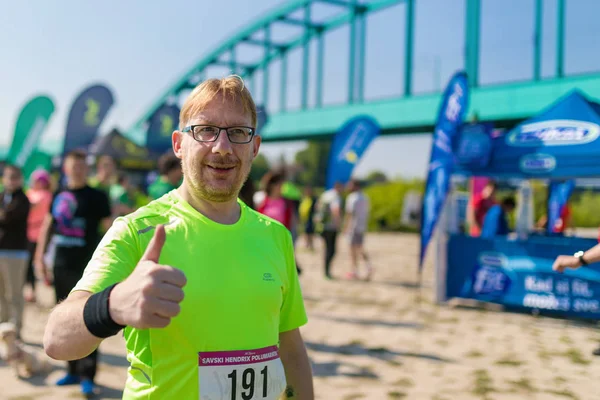 Savski Hendrix yarı maraton 2017. — Stok fotoğraf