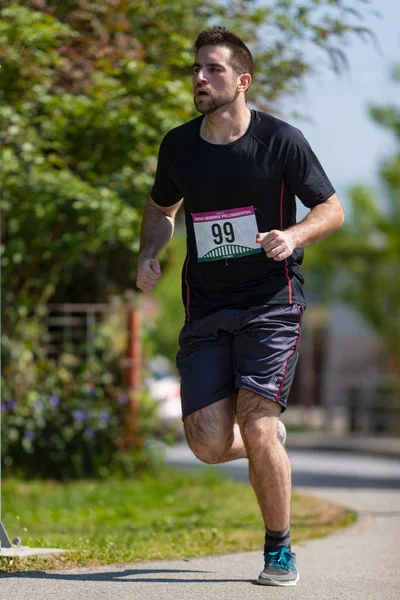 Savski Hendrix půlmaraton 2017. — Stock fotografie