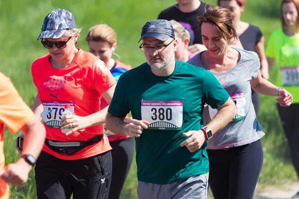 Savski Hendrix půlmaraton 2017. — Stock fotografie