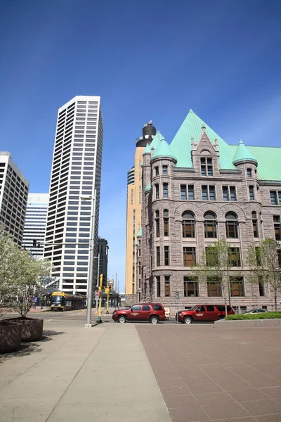 Minneapolis April Minneapolis Municipal Building April 2010 Minneapolis Minnesota Building — Stock Photo, Image