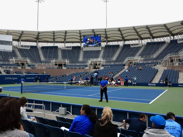 Nueva York Septiembre Partido Dobles Femeninos Open Tennis Championship Septiembre — Foto de Stock