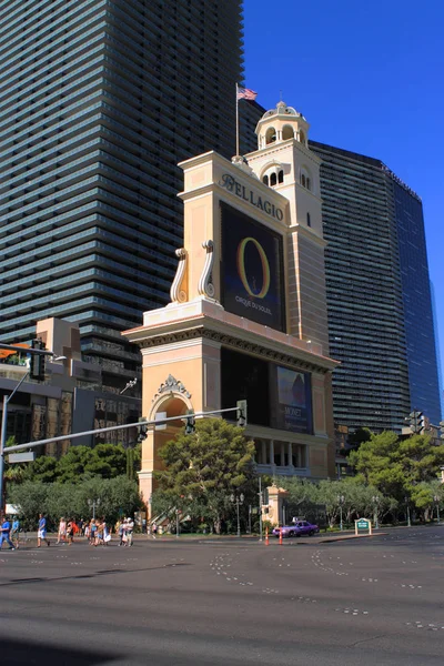 Las Vegas Luglio Bellagio Hotel Casino Sulla Famosa Strip Luglio — Foto Stock