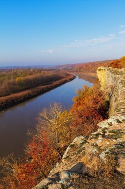 Bakan Osage River sonbaharda blöf