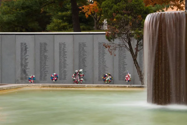 美国密苏里州堪萨斯州的越南退伍军人纪念馆 — 图库照片