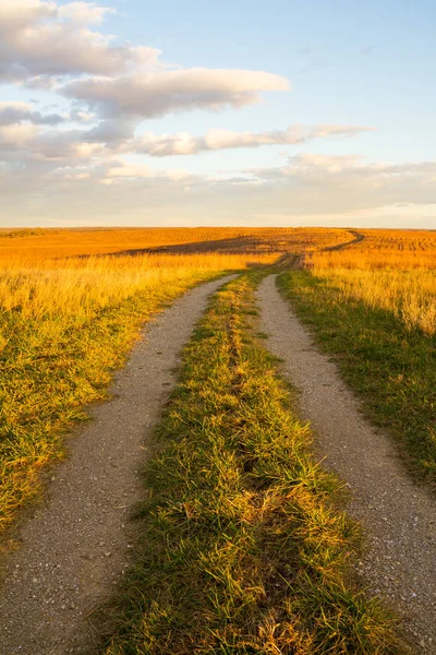 Wah 'Kon-Tah Prairie Pathway — Fotografia de Stock