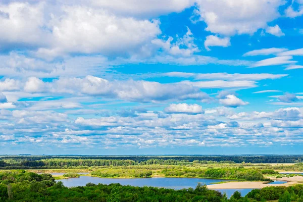 Vista al río Vyatka — Foto de Stock