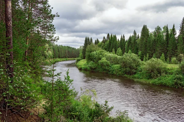Small river view — Stock Photo, Image