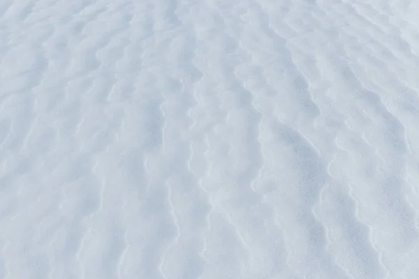 Weiße schneebedeckte Oberfläche — Stockfoto