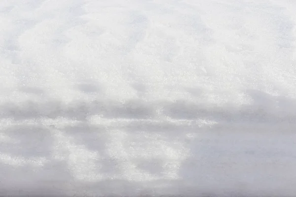Superfície branca nevada — Fotografia de Stock