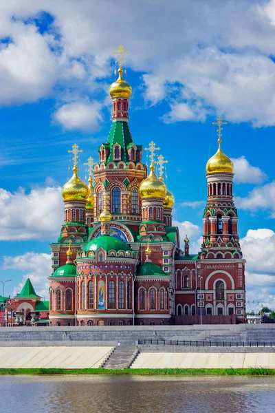 Catedral Ortodoxa na Rússia — Fotografia de Stock