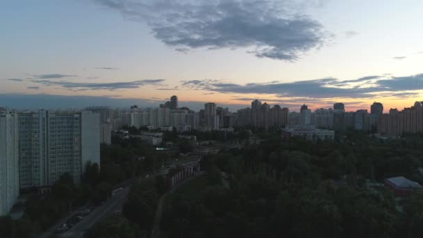Moskova bölgesinde Obruchevsky — Stok video