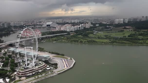 Panorama de Singapur — Vídeos de Stock
