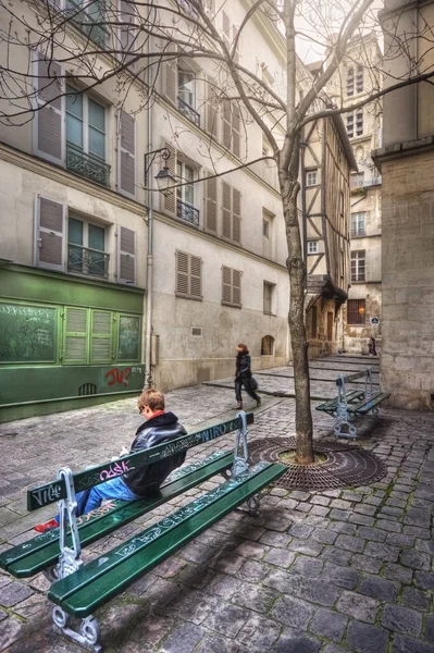 Rue du Grenier-sur-l 'Eau Caddesi. — Stok fotoğraf