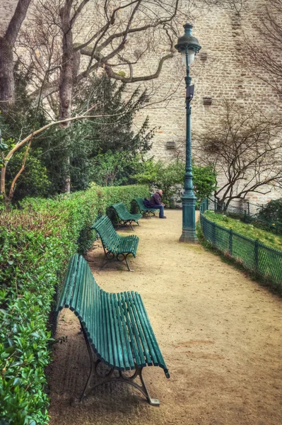 A lone spectator — Stock Photo, Image