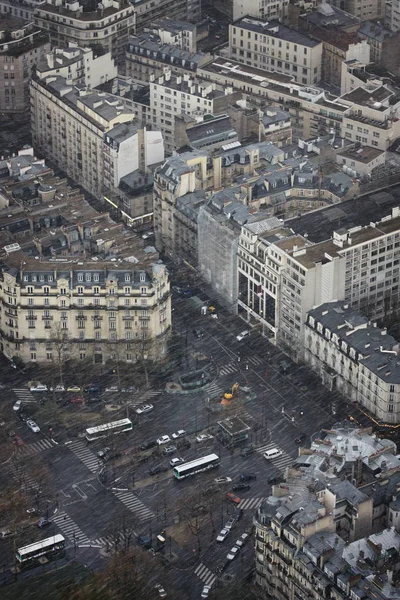 Avenue Joseph Bouvard kavşak, avenue de Suffren ve avenue du genel Tripier — Stok fotoğraf