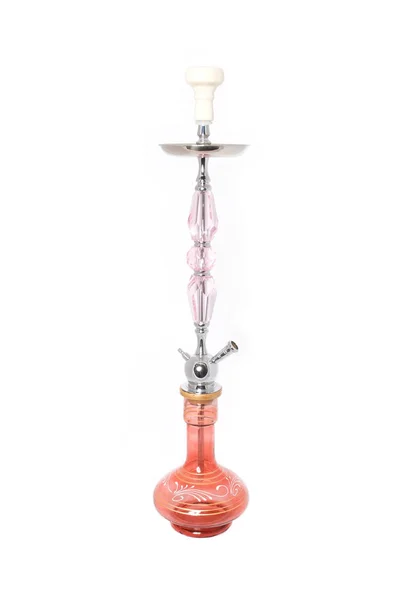 Colorful arabic hookah on white background. — Stock Photo, Image