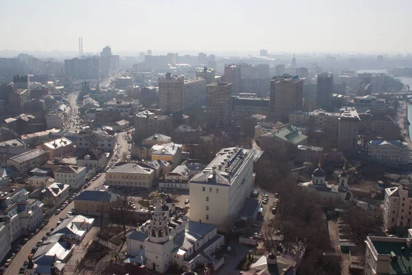 Moscow in the morning — Stock Photo, Image