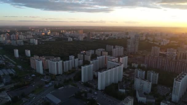 Usadba Vorontsovo y el distrito de Obruchevsky en Moscú — Vídeo de stock
