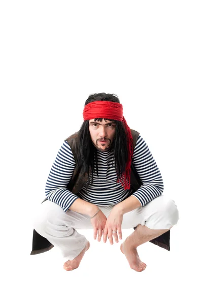 Pirata jovem ator — Fotografia de Stock