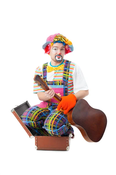 Lustiger heller Clown — Stockfoto