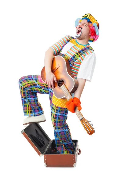 Lustiger heller Clown — Stockfoto