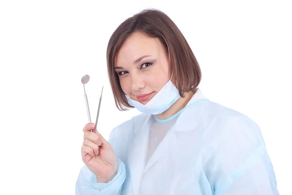 Pretty young doctor — Stock Photo, Image