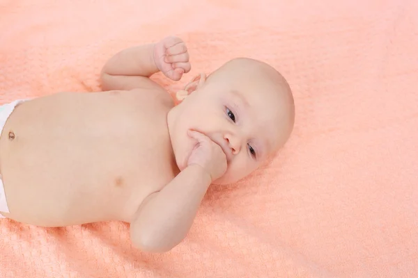 Aranyos kisbaba. — Stock Fotó