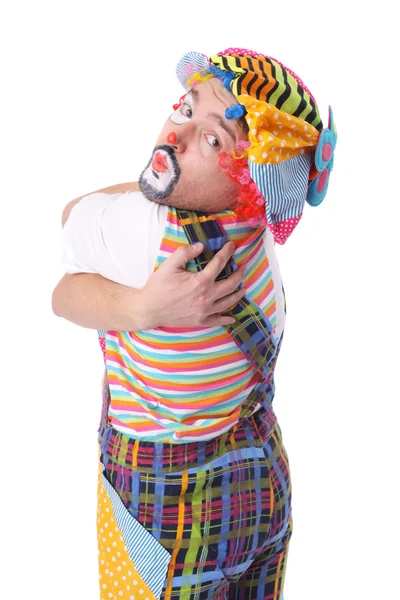 Söt rolig clown — Stockfoto