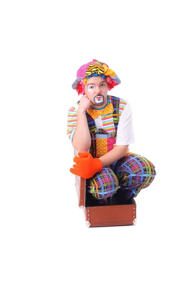 Knappe jonge clown — Stockfoto