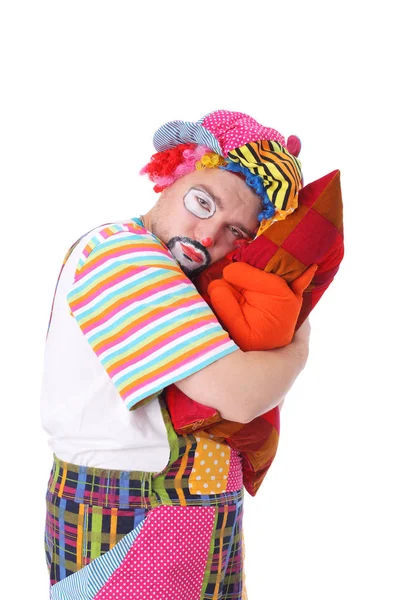 Sevimli palyaço portre