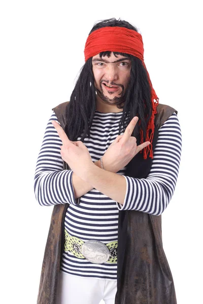 Pirat karaktär närbild — Stockfoto