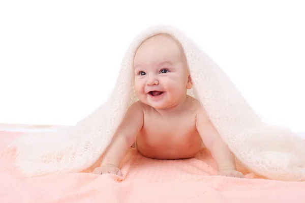 Schattige kleine baby — Stockfoto