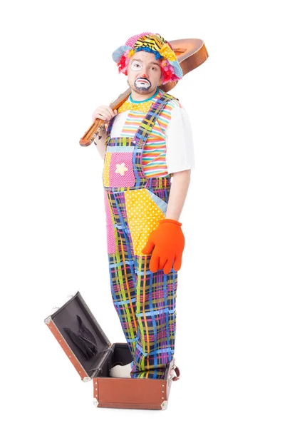 Stilig ung clown — Stockfoto