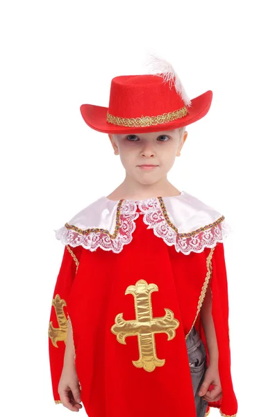 Cute little musketeer — Stock Photo, Image