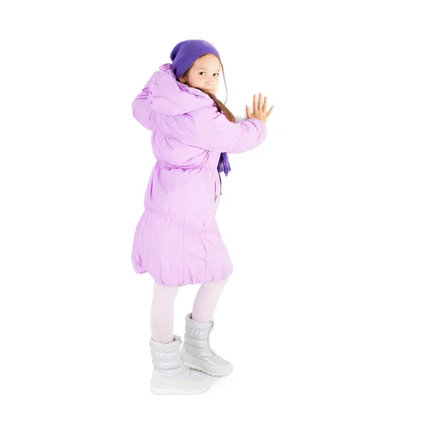Dziewczyna w odzieży zimowej — Zdjęcie stockowe