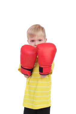 Şirin küçük çocuk.