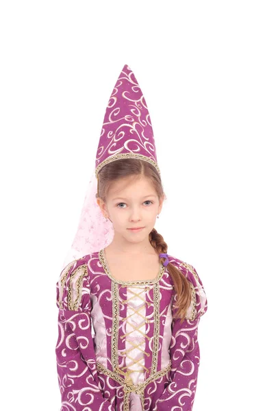 Ładny mała czarownica — Zdjęcie stockowe