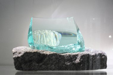 sanat eseri büyük cam 