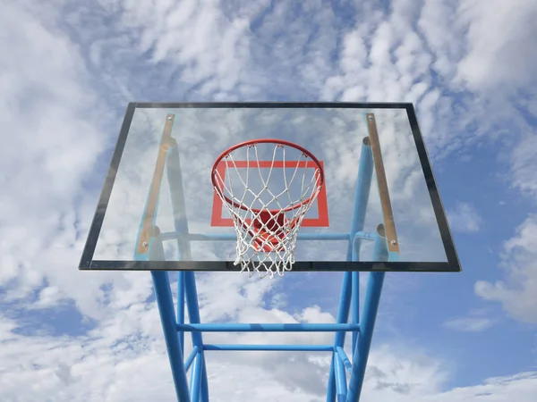 バスケット ボールの縁 — ストック写真