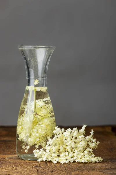 Χυμός Elderflower Σκούρο Ξύλο — Φωτογραφία Αρχείου