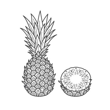 Ananas Meyve satır