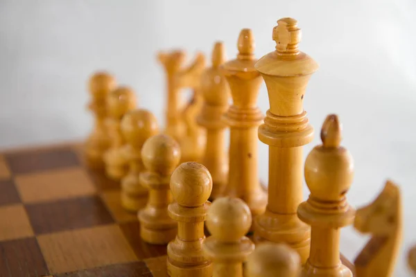 King in a complex game of chess. a game of strategy