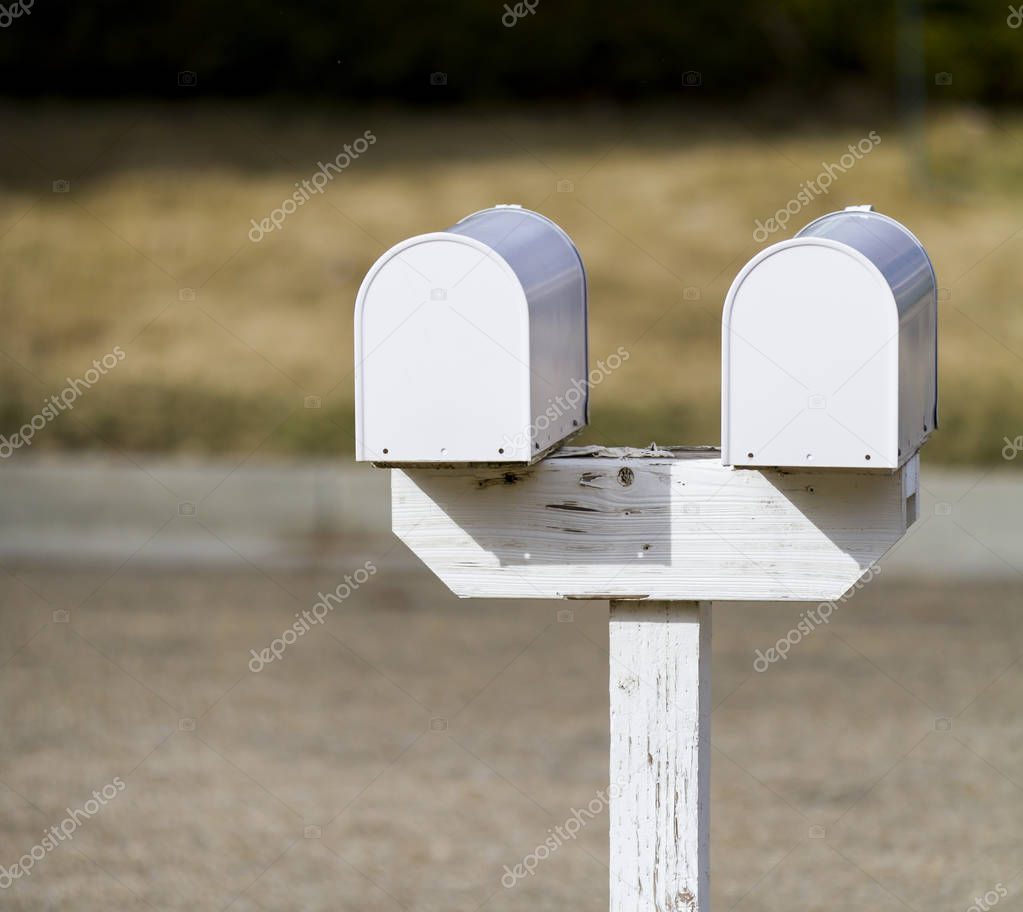 Mailboxes waiting for the mail to come